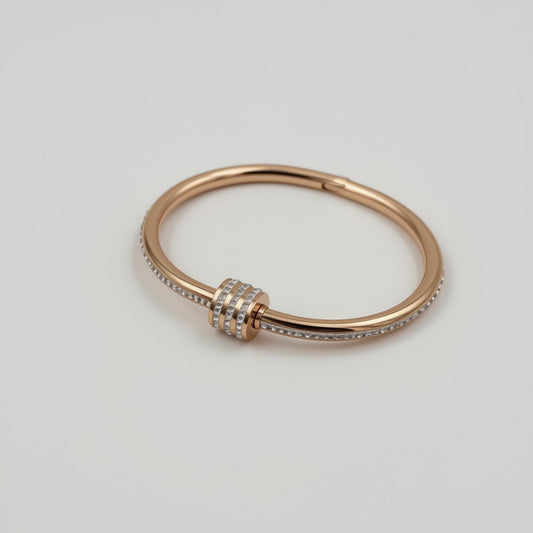 Radiant Rose Trio Bangle